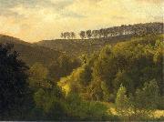 Albert Bierstadt Sunrise over Forest and Grove oil painting artist